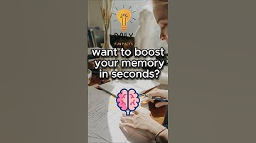 Chewing Gum Boosts Your Memory 🧠🍬