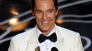 FUNNY MOMENT Matthew McConaughey Speech (Oscar Awards 2014)