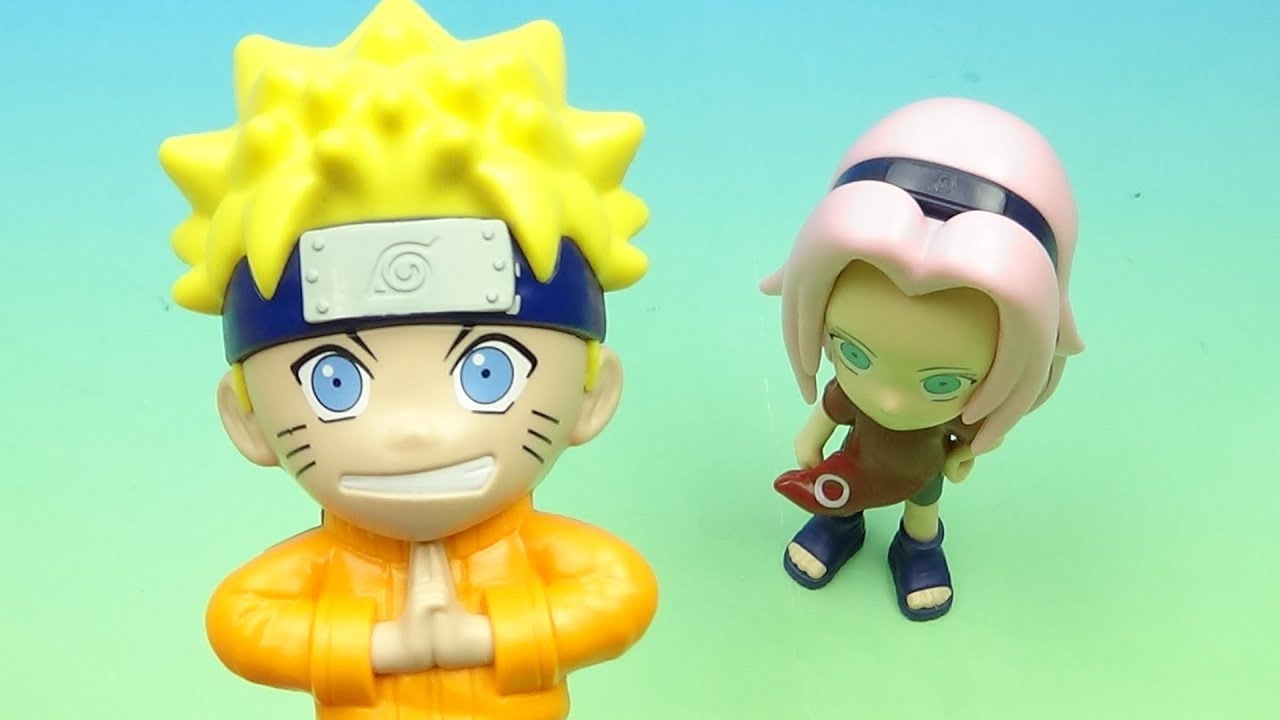 バーガーキングのコレクション 2025 NARUTO BURGER KING MINI FIGURES - QUICK LOOK - YouTube