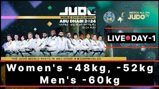 DAY 1 Techniques - Abu Dhabi Judo World Championships Seniors 2024 Individuals #JudoWorlds