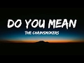 The Chainsmokers - Do You Mean(Lyrics/Lyrics Video)