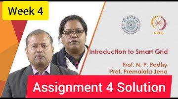 💥Introduction to Smart Grid | Week 4 Quiz Answer Solution | NPTEL 2022 | SWAYAM💥💥