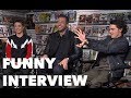 SHAZAM! Funny Interview: Zachary Levi, Jack Dylan Grazer, Asher Angel