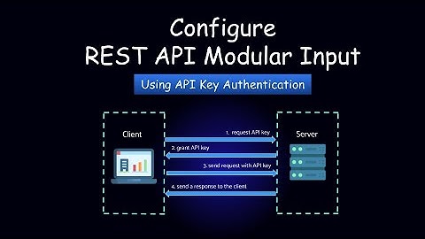 Configure REST API Modular Input using API Key Authentication