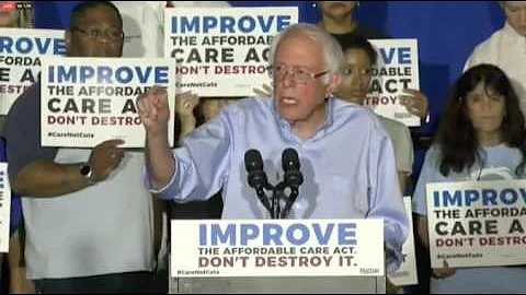 Bernie Sanders GOP Healthcare Bill Is Worse Than 9/11
