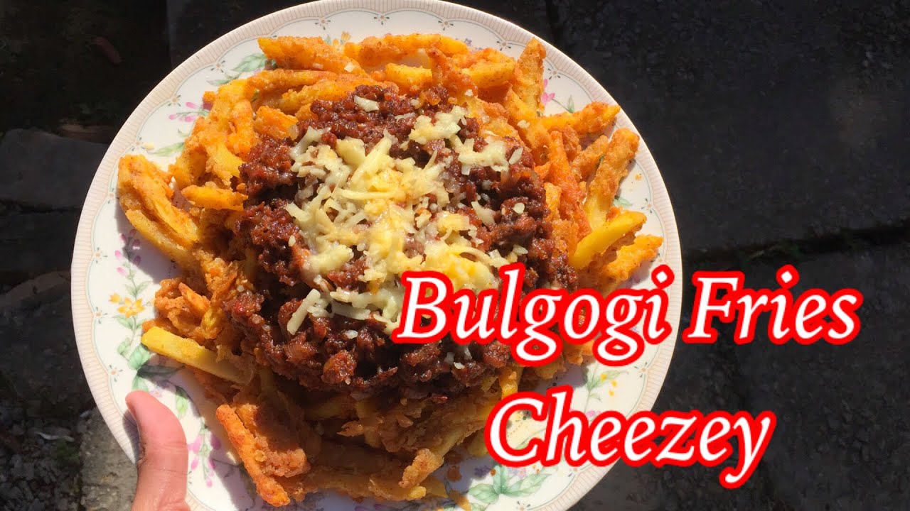 How to make Bulgogi Fries Cheezey - YouTube