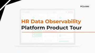 HR Data Observability Platform Product Tour
