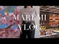 vlog.|東京ひとり暮らしフリーランスの日常|外出仕事の一日|ハイアットの新しいレストラン|お家で水玉ツヤ肌ケア|クアッドセラの超音波美顔器 etc