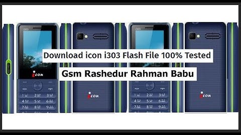 6531A আইকন মডেল - i303 Flash File 100% Tested Free Just Download and Use it