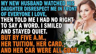 My New Husband Watched His Daughter Humiliate Me In Front Of My Entire Family Then Said I Had N