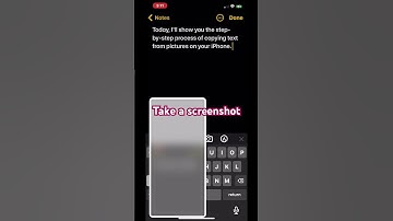 Did You Know You Can Copy Text From Pictures or Video on Your iPhone.