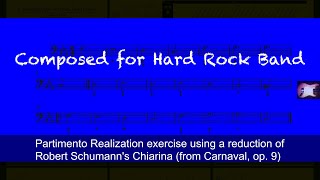 Architecting Music. "R. Schumann Says 'Chiarina, Don't Leave'", for Math Rock Prog Band