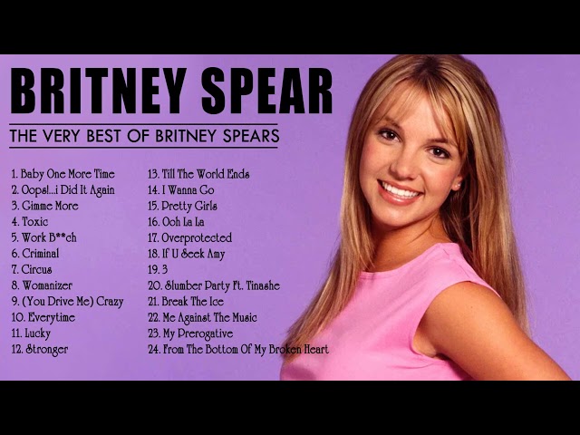 Britneyspears - Top Collection 2022 - Greatest Hits - Best Hit Music Playlist on Spotify Full Album class=