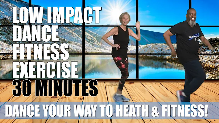 Low Impact Dance Fitness Exercise Workout | 30 Minutes | Latin, Jazz & More | Get Moving!