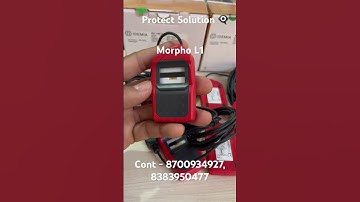 Morpho L1 Finger Print Scanner #devices #rdservice #morpho #csc #govt #protectsolution