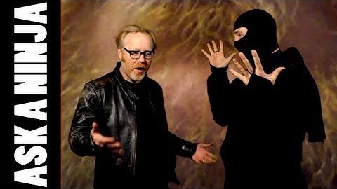 Ask A Ninja: Ninterview /w Adam Savage