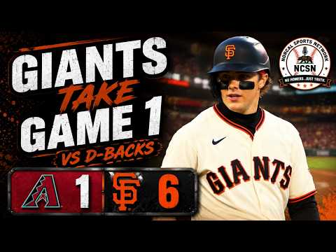 Giants win Game 1 vs Diamondbacks
