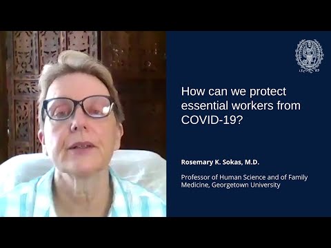 COVID-19 Ask & Answer: Rosemary Sokas on Protecting Workers from COVID-19 video thumbnail