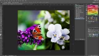 How to combine two images using a gradient in Adobe Photoshop screenshot 3