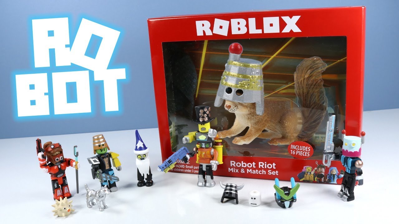 Roblox Robot Riot Series 3 And Celebrity Series 2 Core Packs Unboxing Youtube - action figures roblox punk rockers mix match set new