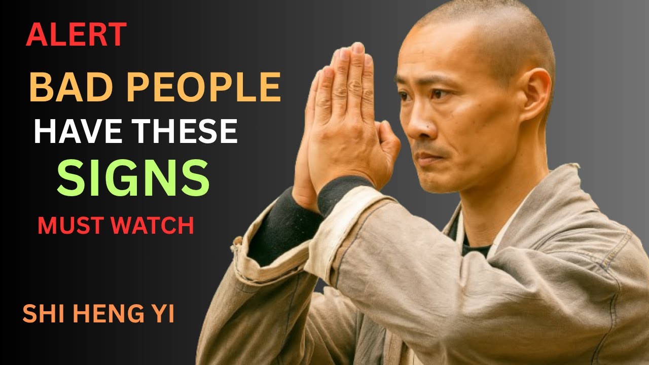 🔴BE ALERT! 10 Obvious Signs of an Evil Presence Around You | Shi Heng Yi Inspired