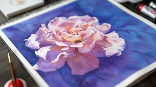 Advanced Watercolor Techniques 🌹 You Must Try!