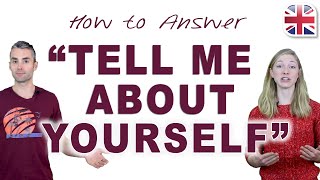How to Answer 'Tell Me About Yourself' - Spoken English Lesson