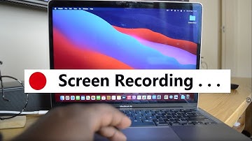 M1 Macbook Air | How To Screen Record On Macbook