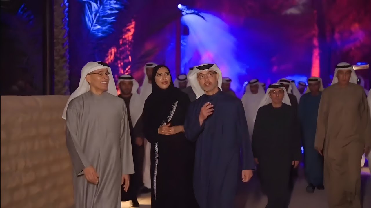 Hazza Bin Zayed has Visited Al Ain Oasis hub in Al Ain Region - Al Ain Oasis