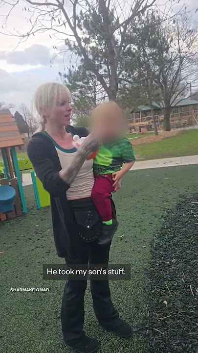 Woman recorded using racist slurs on a playground