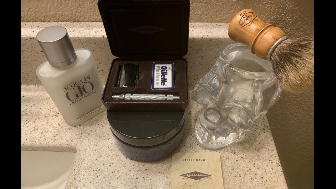 Gillette Heritage Razor, Heritage Hill Washington Soap, SOC Brush ...