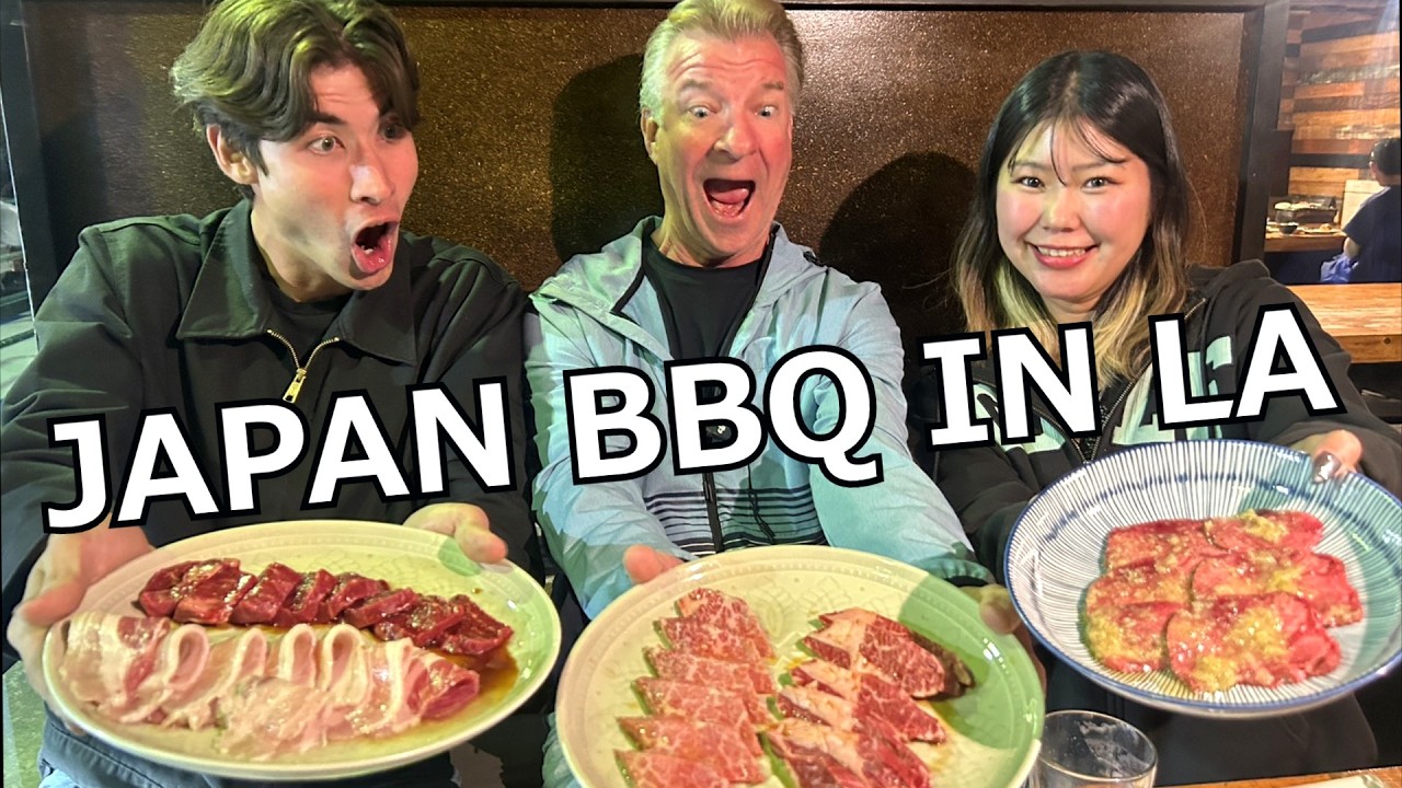 Japanese Style BBQ in Los Angeles ~ Eric Meal Time #1071