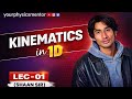 Motion in a Straight Line | Lec 01 | Class 11 Physics | JEE &amp; NEET | Shaan Sir | YourPhysicsMentor