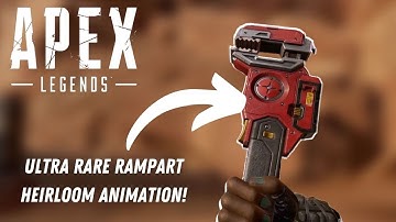 Very Rare Rampart Heirloom Animation!