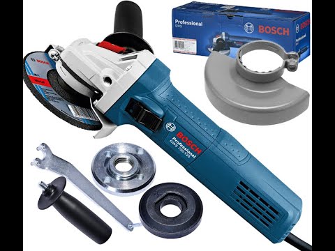 Кутова шліфмашина Bosch GWS 750-125 Professional  (0601394001), видео 1