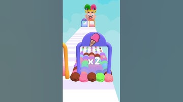 Stacky Ice Cream 🍦🍨🍦 X -- level 09 #shorts