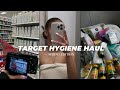 Vlog come target shopping w me  300 hygiene haul  spring edition   solaii   