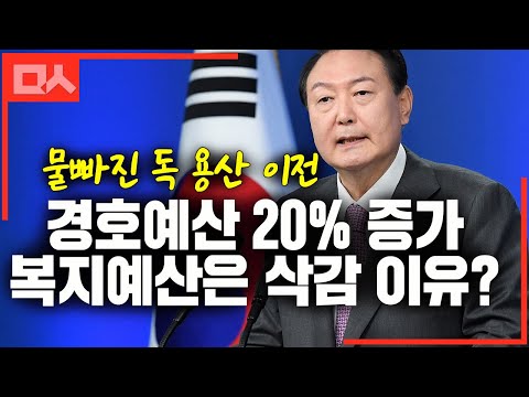 <strong>복지예산</strong> 삭감하더니 경호 예산은 20%나 올린 윤석열