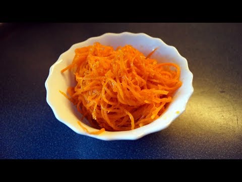 Video: Korejský Lilek S Mrkví: Recepty Na Vaření