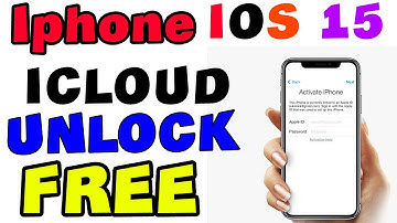 APPLE  IOS 15  (Iphone 6s/7/8/X) ICLOUD UNLOCK