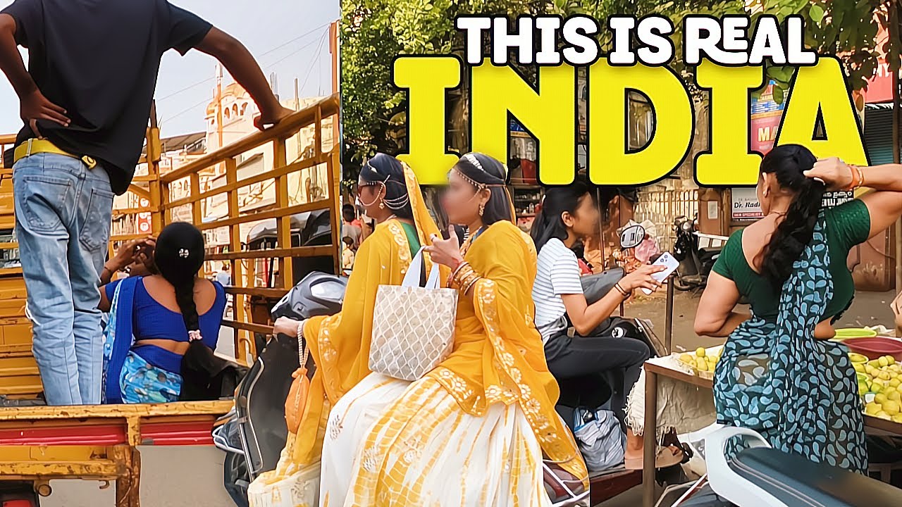 Вы никогда не видели ИНДИИ такой 🇮🇳 | Уличная жизнь в формате 4K