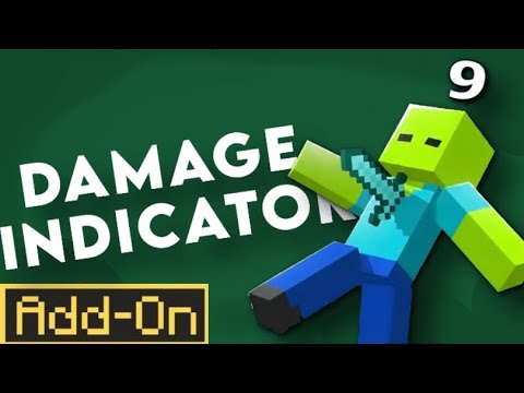 Minecraft Addon - Damage Indicator - YouTube