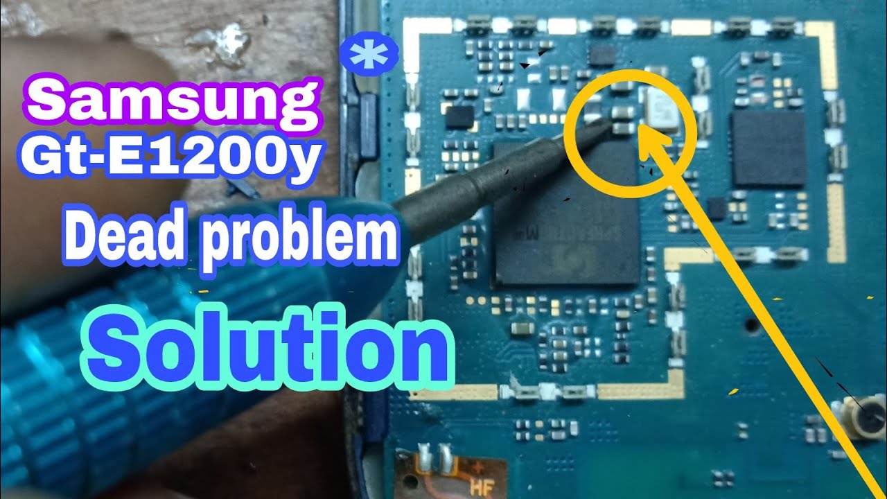 Samsung 1200 dead solution