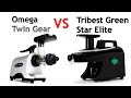 Соковыжималка Omega Twin Gear Juicer TWN32 против Tribest Green Star Elite