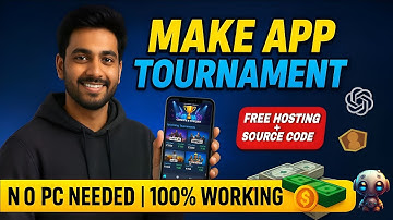 🔥 Create Free Fire Tournament App on Mobile | No Coding, Full Source Code & AI Setup 2025