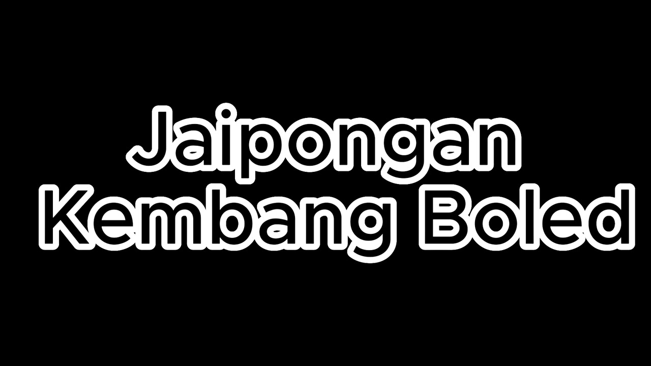 JAIPONGAN KEMBANG BOLED