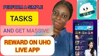 HOW TO REGISTER AND PERFORM TASK ON UHO APP/ NEW LIVESTREAM APP/NEW UPDATE/2025 screenshot 3