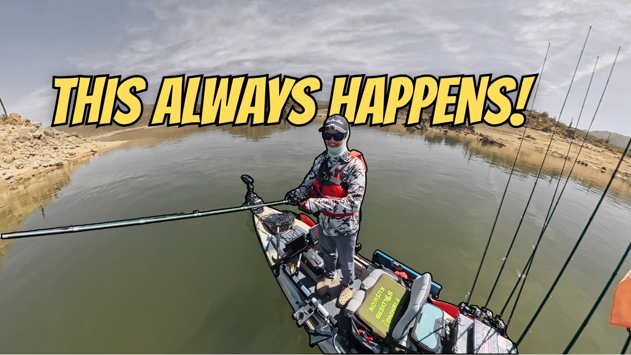 Every Time I Go Fishing SOMETHING BREAKS! Bartlett Lake AZ