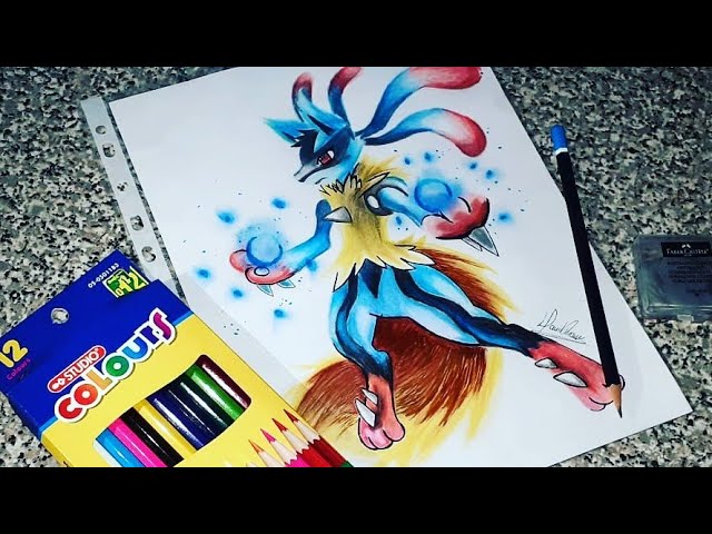 Lucario pokemon, Mega lucario, Cosas de pokemon