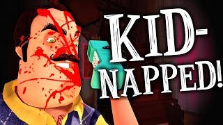 THE NEIGHBOR'S CRAZY KIDNAP PLOT! | Hello Neighbor CUSTOM MAP/MOD|Lets Play/Gameplay ModKit Secrets